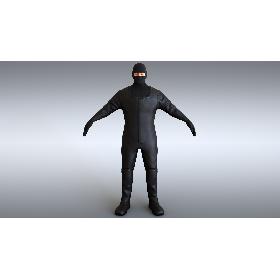 Sci-fi Base Character 3D